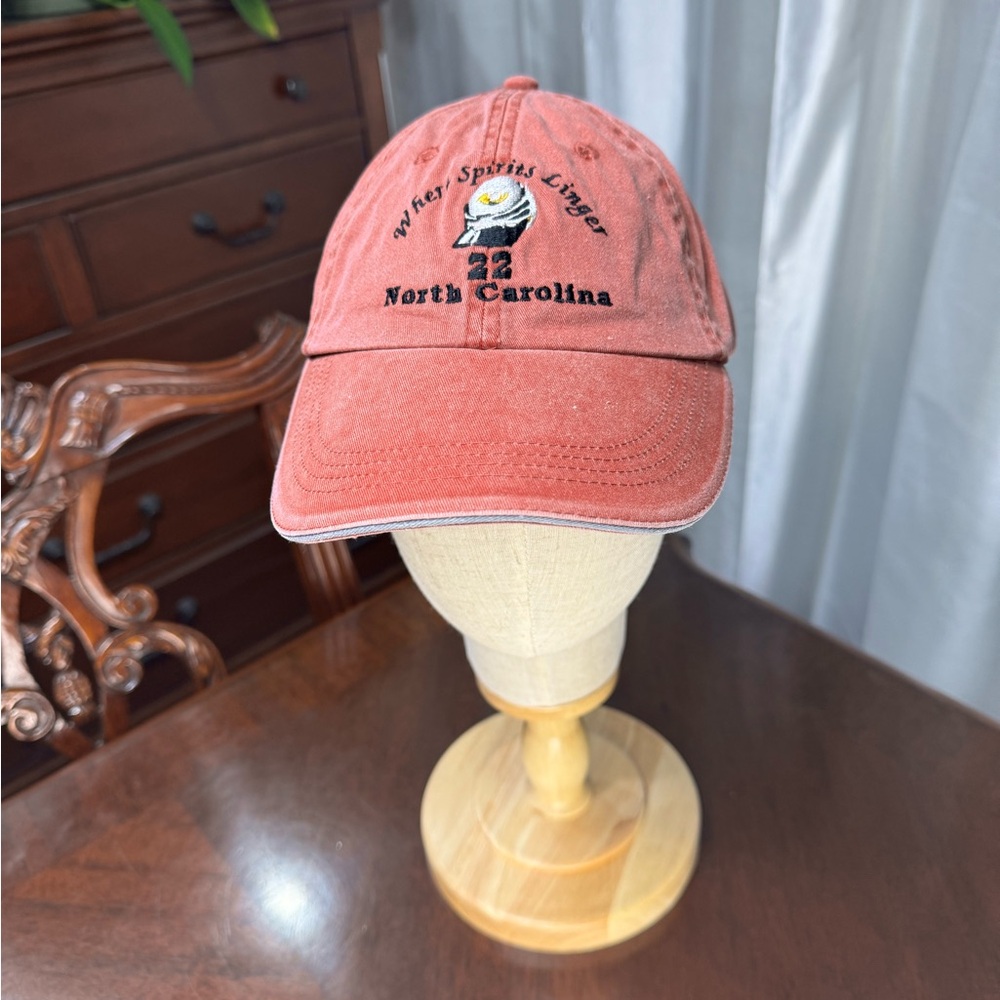 Reenactors’ North Carolina Embroidered Red Cap